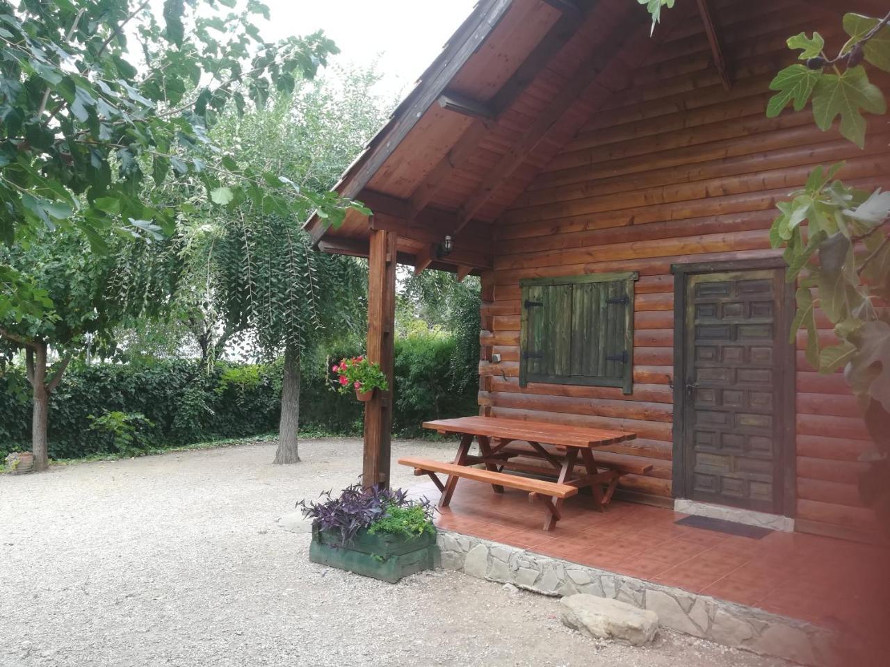 Cabana De Madera La Encina Burunchel エクステリア 写真
