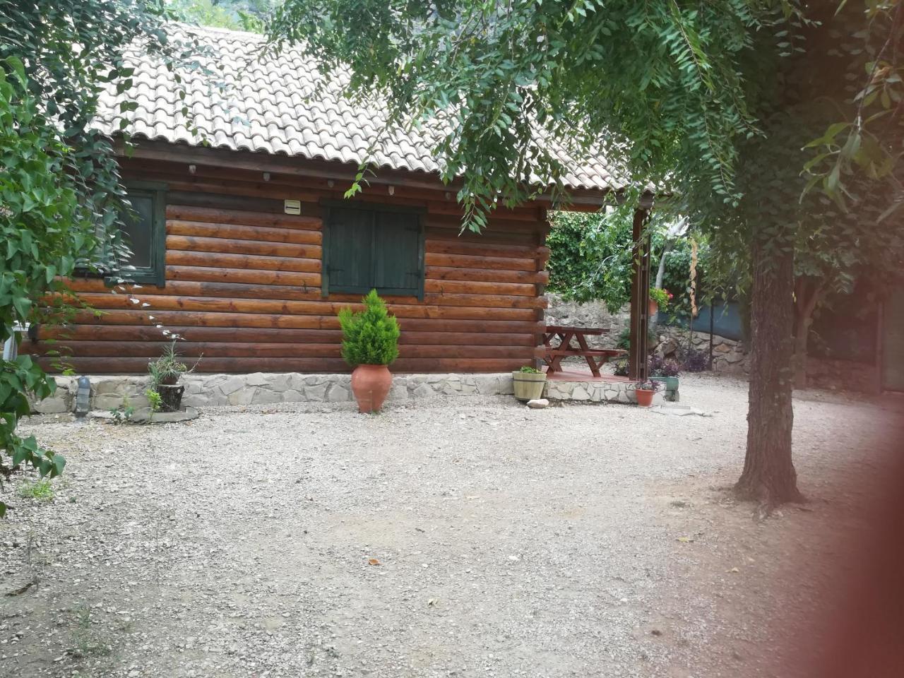 Cabana De Madera La Encina Burunchel エクステリア 写真