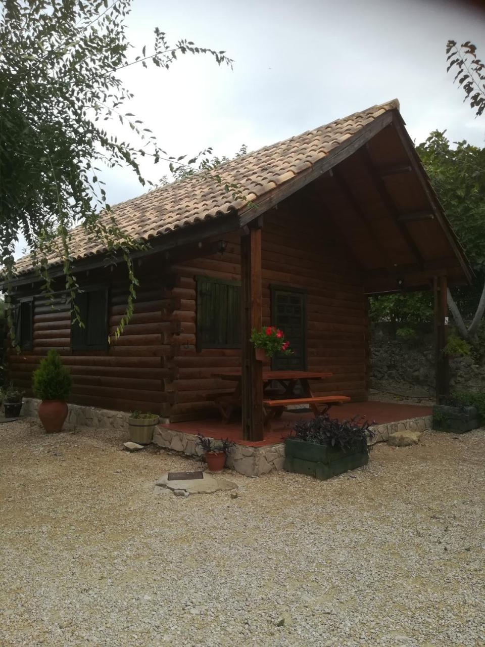 Cabana De Madera La Encina Burunchel エクステリア 写真